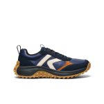 Women's KS86 Leather Sneaker | Sky Captain/Birch