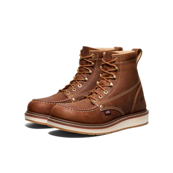 Men's Liberty 6 Boot (Soft Toe) | Leather Brown/Birch