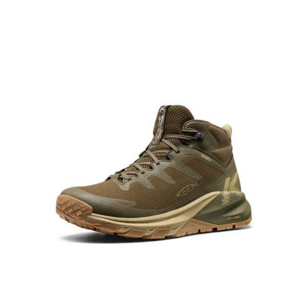 Men's Targhee Apex Waterproof Hiking Boot  |  Dark Olive/Khaki