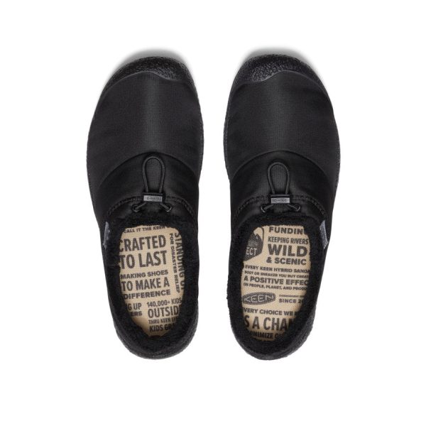 Women's Howser III Slide  |  Black Smooth Nylon