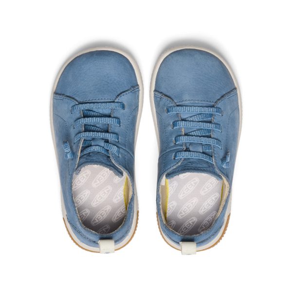 Little Kids' KNX Leather Sneaker  |  Coronet Blue/Vapor