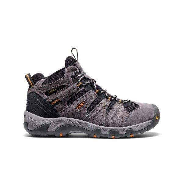 Men's Headout Waterproof Hiking Boot | Magnet/Orange Pepper