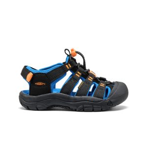 Little Kids' Newport Boundless Sandal  |  Black/Precious Blue