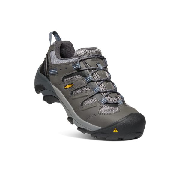 Men's Lansing Low (Steel Toe)  |  Magnet/Majolica Blue