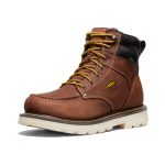 Men's Cincinnati 6 Waterproof 90° Heel Boot (Soft Toe)  |  Tuscan Red/Sandshell