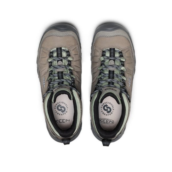 Women's Targhee IV Waterproof Hiking Boot | Steel Grey/Lily Pad