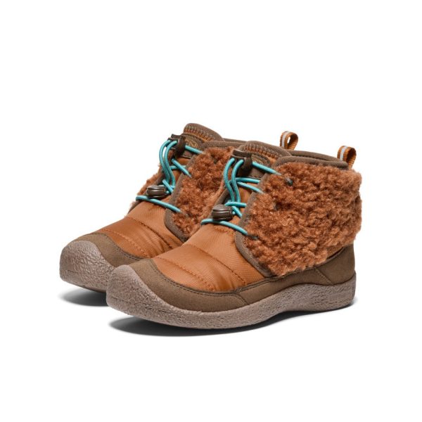 Big Kids' Howser II Waterproof Chukka  |  Roasted Pecan/Dark Earth