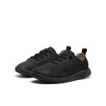 Big Kids' KNX Leather Sneaker  |  Triple Black