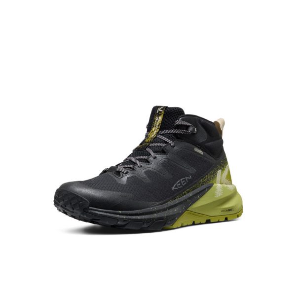 Men's Targhee Apex Waterproof Hiking Boot  |  Black/Golden Cypress