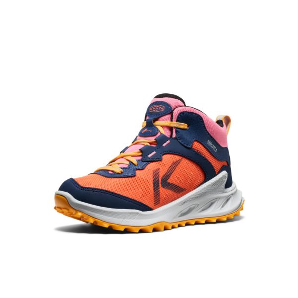 Big Kids' Zionic Waterproof Boot  |  Naval Academy/Nasturtium