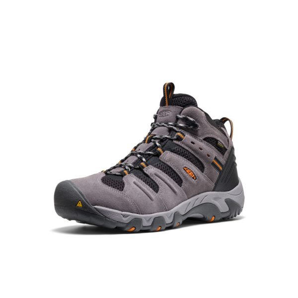 Men's Headout Waterproof Hiking Boot | Magnet/Orange Pepper
