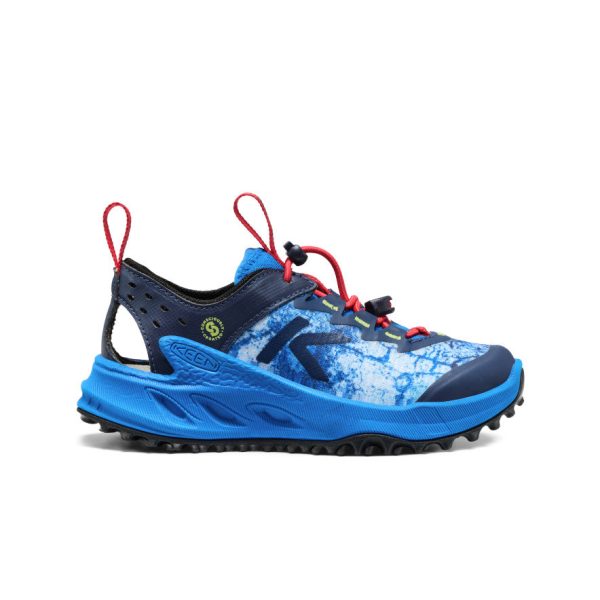 Little Kids' Zionic ADV Sandal  |  Precious Blue/Racing Red