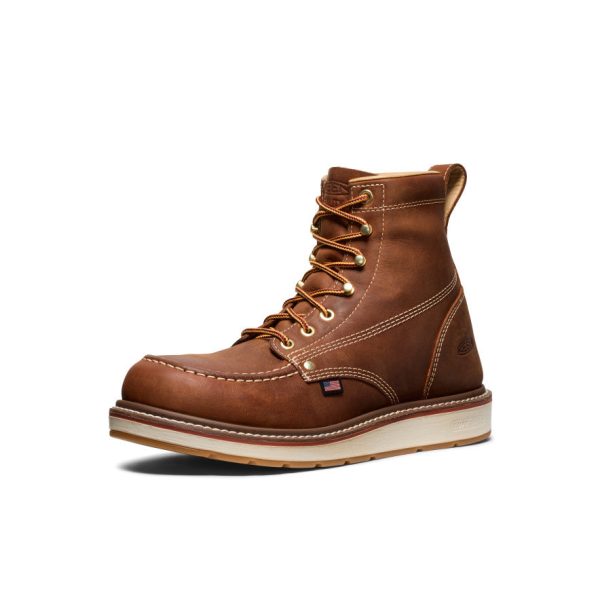 Men's Liberty 6 Boot (Soft Toe) | Leather Brown/Birch