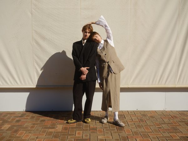 All Gender UNEEK II Convertible Canvas Sneaker  |  Brindle/Natural