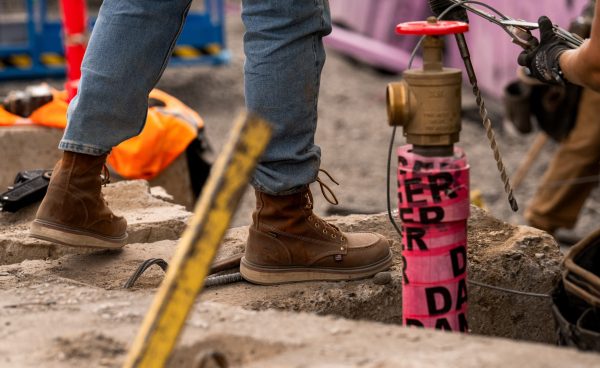 Men's Liberty 8 Waterproof Boot (Soft Toe) | Leather Brown/Birch