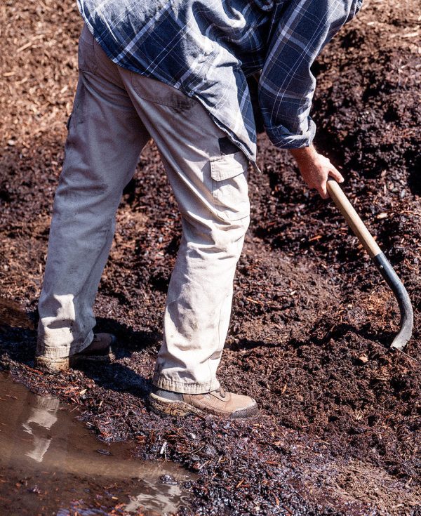 Men's Skokie Waterproof Work Boot (Carbon Toe)  |  Dark Earth/Black