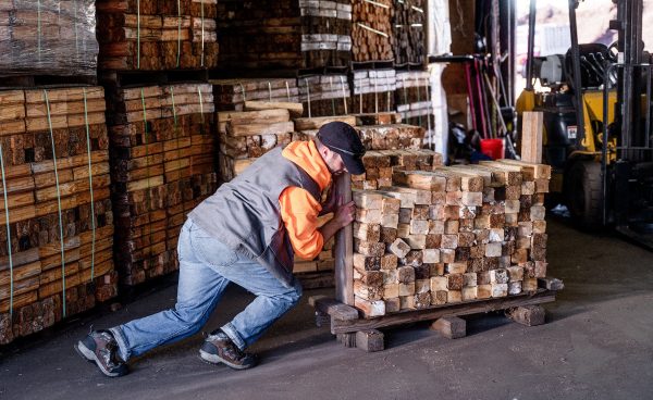 Men's Skokie Waterproof Work Boot (Soft Toe)  |  Camo/Black