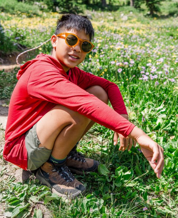 Little Kids' Targhee IV Waterproof Hiking Boot  |  Skipper Blue/Hemlock