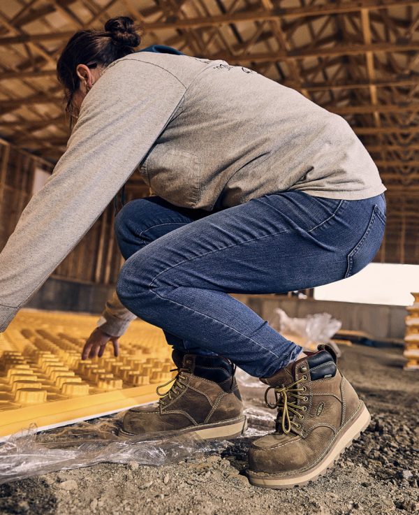 Women's Cincinnati 6 Waterproof Boot (Carbon Toe)  |  Belgian/Sandshell