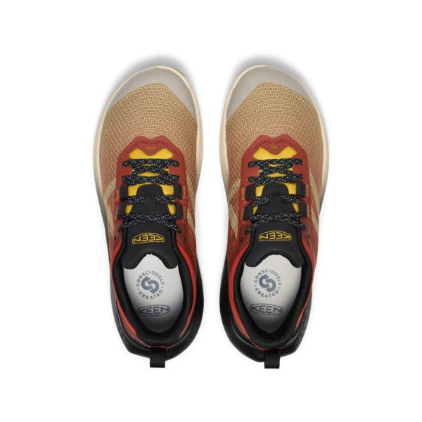 Men's 450 Dirt Hiking Shoe  |  Safari/Red Ochre