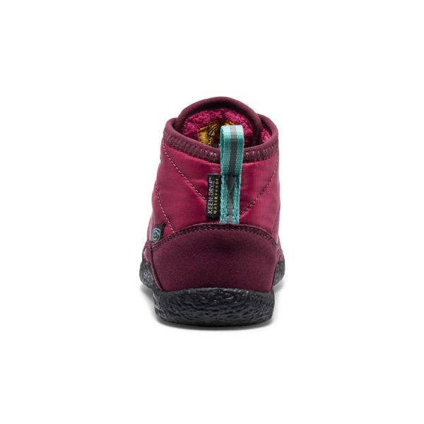 Little Kids' Howser II Waterproof Chukka  |  Beaujolais/Pool Blue