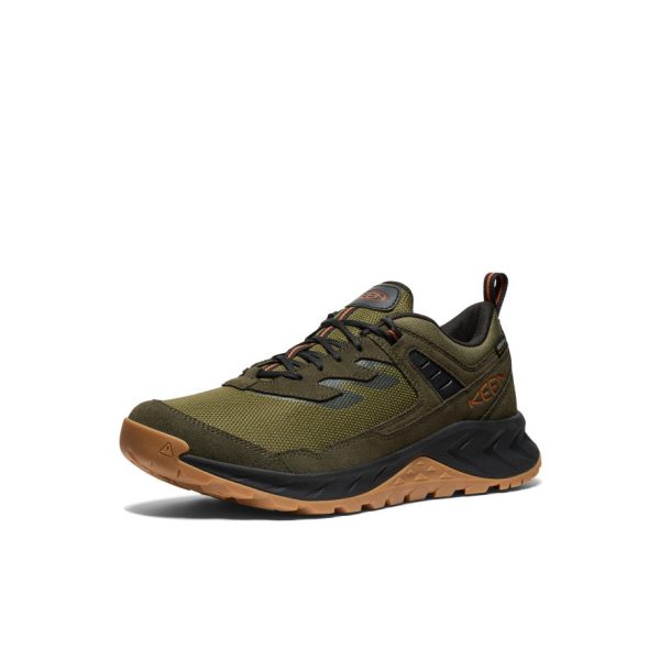 Men's Hightrail Waterproof Hiking Shoe  |  Winter Moss/Gold Flame