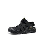 Men's Hyperport Fisherman Leather Sandal  |  Black/Keen Yellow